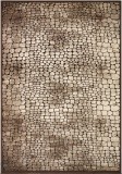 Cumpara ieftin Covor Model Luna 1842-12, Marime 60 x 110 cm, Maro, Inaltime Fir 6 mm, Antialergic, Polipropilena, Living, Dormitor, Sufragerie, Birou