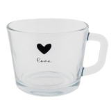 Set 6 cani sticla 13x10x9 cm, 450 ml