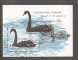 Nicaragua 1990 New Zealand Birds perf. sheet Mi.B193 used TA.101