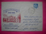 HOPCT PLIC NR 1628 SPITALUL ROMAN -REUNIUNE STIINTIFICA MEDICINA SI FARMACIE-1983 JUD NEAMT -ROMANIA
