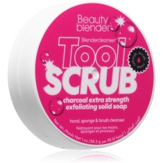 beautyblender&reg; Tool Scrub Charcoal detergent solid pentru bureți de machiaj și pensule 28.3 g