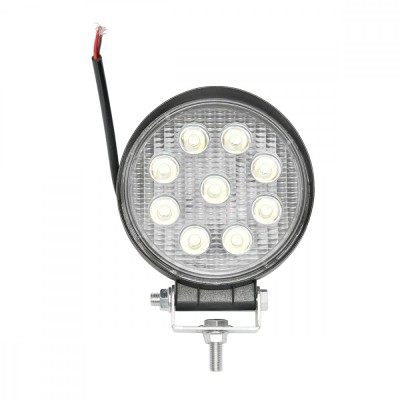 Lampa cu 9 LED-uri 10-60V 27W unghi radiere 60 de grade tip flood 6000K 107x107x51mm IP67 Breckner Germany foto