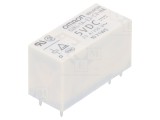 Releu electromagnetic miniatural SPST-NO, bobină 5V DC, 16A