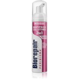 Biorepair Peribioma Gum Protection 2v1 spumă de gură 2 &icirc;n 1 pentru curățarea dinților și a gingiilor fără periuță de dinți și apă pentru dinti 75 ml