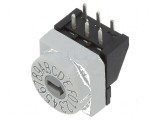 &Icirc;ntrerupător HEX/BCD Poz: 16 THT 80m&Omega;