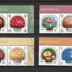 ROMANIA 2022 - CIUPERCI COMESTIBILE, VINIETA 1, MNH - LP 2370