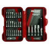 Set biti 29 piese 1/4&quot; x 25 mm, Raider 157792