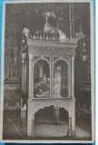 Carte postala, Manastirea Curtea de Arges, Evanghelia M.S. Regina Elisabeta a Romaniei, perioada interbelica