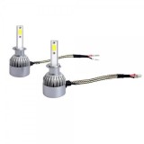 Set 2 becuri auto C6 H3 6000K, 48W per bec , 8000LM, Universal