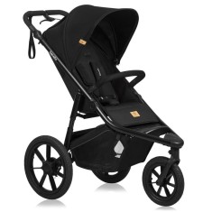 Carucior sport, Lionelo, Azura, Cu 3 roti, Cu baldachin XXL impermeabil, Pliere compacta, Pana la 22 kg, 6-48 luni, Conform cu s foto