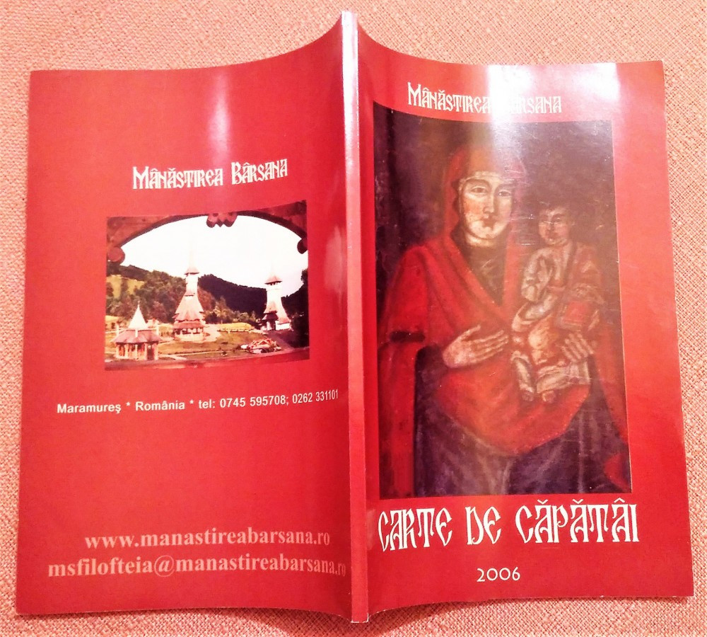 Carte De Capatai - Manastirea Barsana | arhiva Okazii.ro