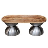 Cumpara ieftin Masuta de cafea LEO&#039;S DECO, 800 x 400 x 300 mm