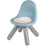 Cumpara ieftin Scaunel copii cu spatar Smoby Life albastru, plastic, 1.5 ani+, max 50 kg, 33x33x50 cm