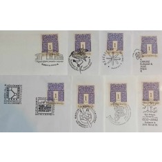 Ungaria 2002 - 8 FDC-uri expo diferite