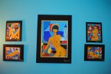 Ansamblu B*rdelul din Marsilia - inspirat de opera lui L. Treizenem - REDUCERE PRET, Nud, Acrilic, Art Deco