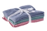 Cumpara ieftin Set 6 prosoape baie bumbac multicolor 3 x 36 x 56 cm, 3 x 53 x 96 cm