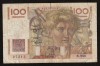Franta, 100 Francs 1948_modesta_serie N.250-27312