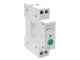 Contor digital QOLTEC 1-fazat pentru șină DIN, 63A, 300V, măsurare energie electrică activă
