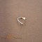Piercing Spirala din Titan cu 2 Capete tip Sageata Mare - corp, ureche