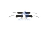 SAMPA 096.615 set placute frana,frana disc
