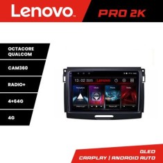 Navigatie Ford Ranger 2015-2020 Lenovo 8 core QLED 2K 4+64 360 Android Waze USB Navigatie Internet Youtube Radio CarStore Technology