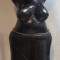 Statueta africana abanos - Femeie cu vas