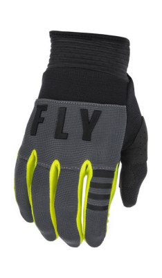 Manusi cross/enduro Fly Racing F-16, negru/gri/galben fluo, marime 12 (2XL) foto