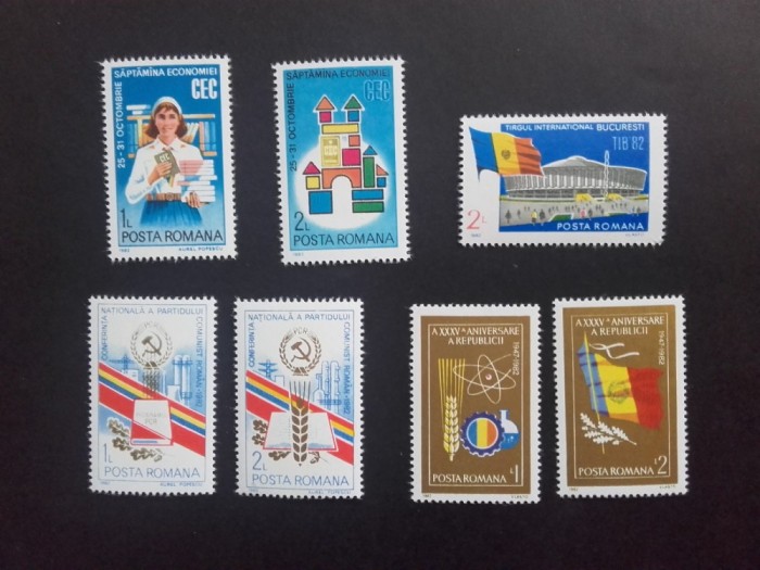 1982 - Diverse serii