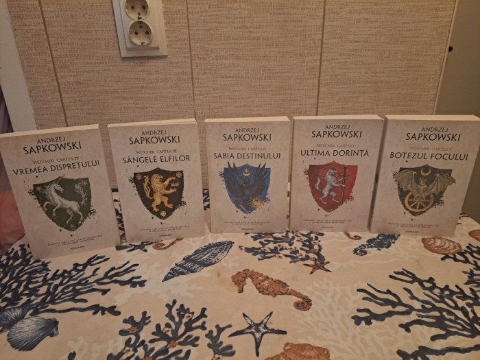 The Witcher Volumele 1 - 5