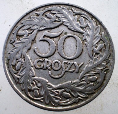 1.497 POLONIA 50 GROSZY 1923 foto