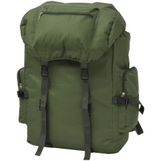 vidaXL Rucsac &icirc;n stil militar 65 L verde