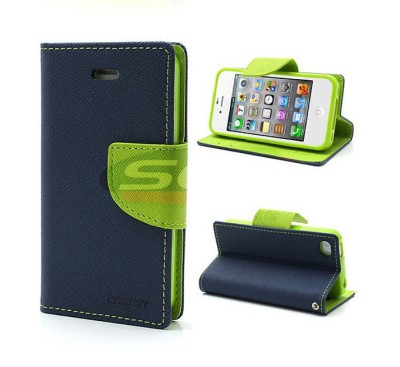 Toc FlipCover Fancy Sony Xperia Z2 NAVY-LIME foto