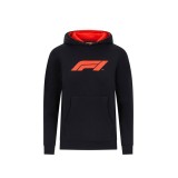 Formula 1 hanorac cu glugă pentru copii logo black 2020 - 104 cm (dětsk&eacute;)