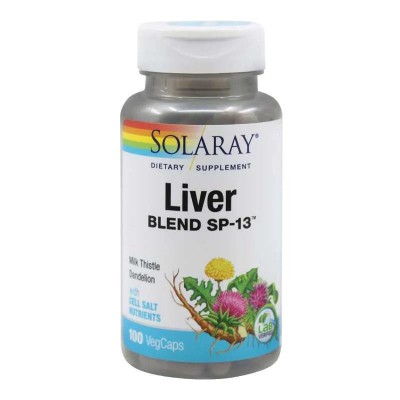 Liver Blend Solaray Secom 100cps foto