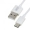 Cablu transfer date si incarcare XO NB47 USB-A - USB-C 2.4A 1m, Alb