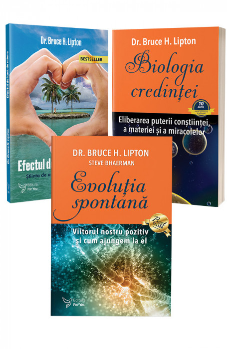 Pachet Bruce Lipton - 3 cărți