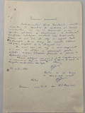 Haralamb Zinca - document vechi - manuscris, semnatura olografa