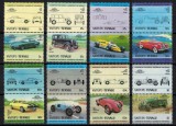 Timbre Tuvalu Vaitupu 1984, Masini de Epoca, Serie Completa, MNH