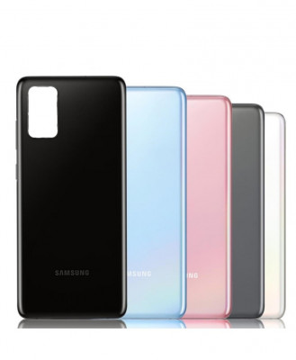 Capac Baterie Samsung Galaxy S20 Plus, S20+, G985 Alb foto