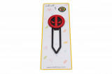 Deadpool bookmark - negru