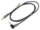 Cablu Jack 3,5mm 3pin Unghi 1m, Goobay