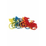 Accesorii creatie Colorarte fetru, bicicleta, 6 bucati set