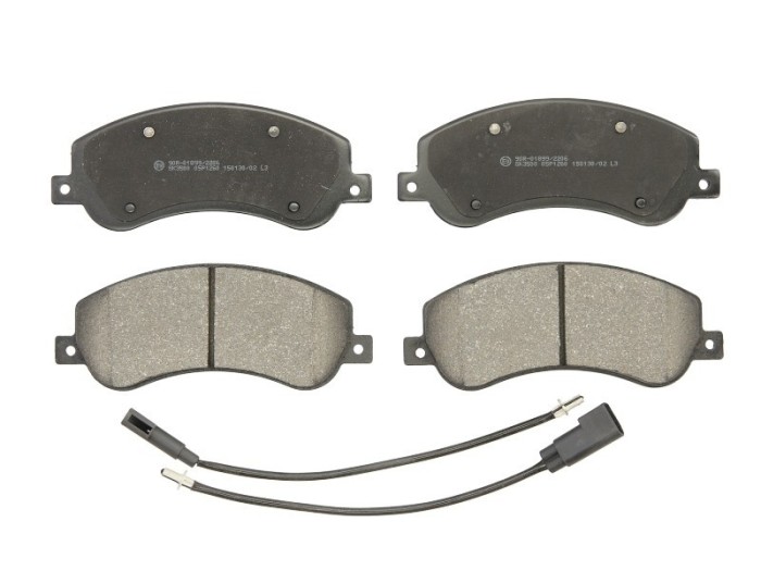 Set placute frana,frana disc VW AMAROK (2H, S1B) (2010 - 2016) KROTTENDORF KRO1724