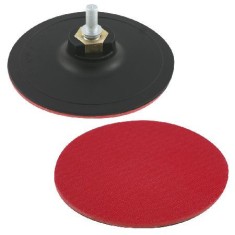 Suport disc abraziv auto-adeziv cu tija-filet / 125mm foto