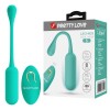 Ou Vibrator Cu Telecomanda Lechies, Verde, Pretty Love