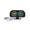 Inclinometru Auto Digital, Indicator Panta si Inclinare, Montare Autoadeziva, Universal, Negru