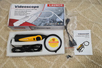 Video Scope, Camera inspectie HD LAUNCH X431 VSP-600 5.5mm, 1280x720 foto