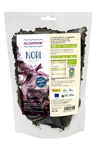 Alge Marine Nori Flakes Bio Algamar 100gr foto