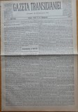 Cumpara ieftin Gazeta Transilvaniei , Numar de Dumineca , Brasov , nr. 203 , 1907