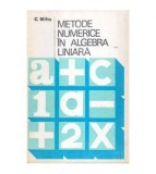 Cerchez Mihu - Metode numerice in algebra liniara - 107551